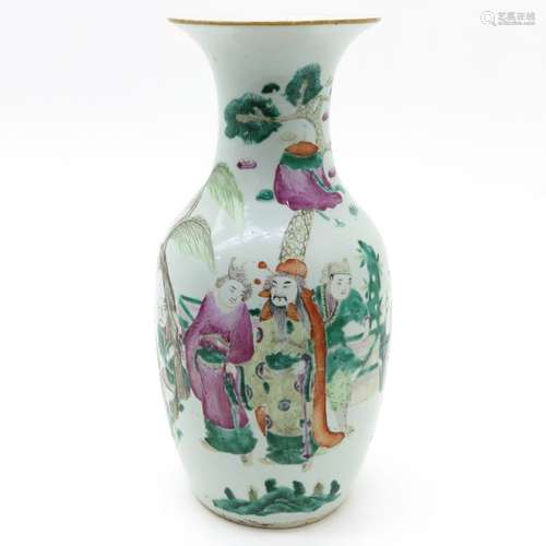 A Famille Rose Decor Vase