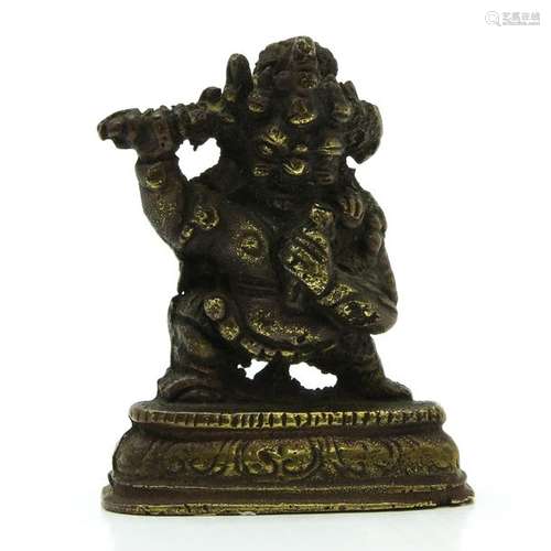 A Small Bronze Sculpture