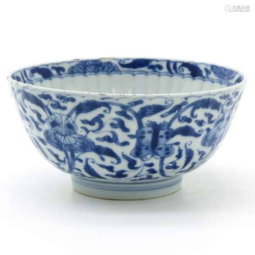 A Blue and White Bowl