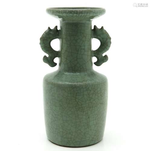 A Celadon Vase