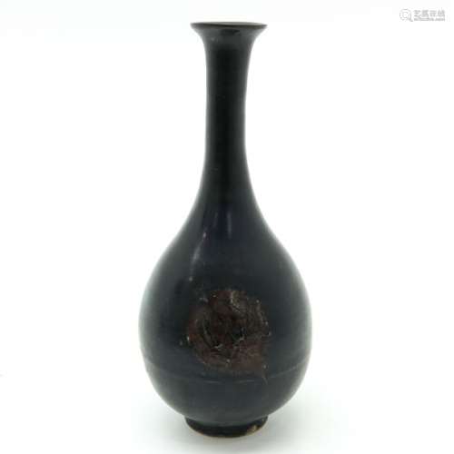 A Black Glaze Vase