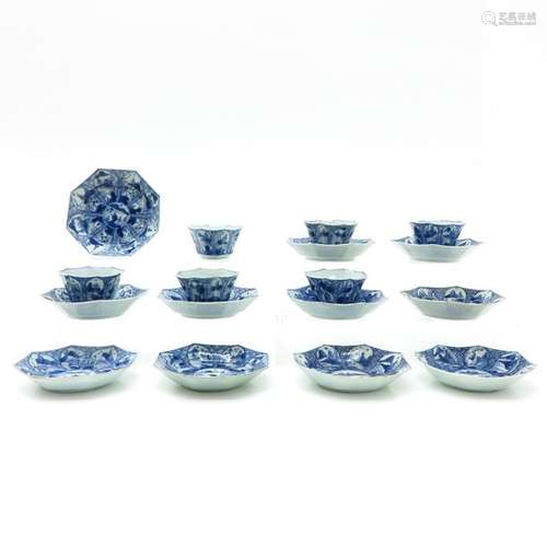 A Series of Cups and Saucers