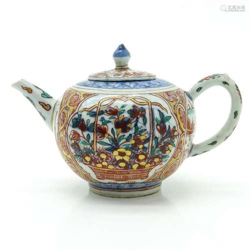 A Polychrome Decor Teapot