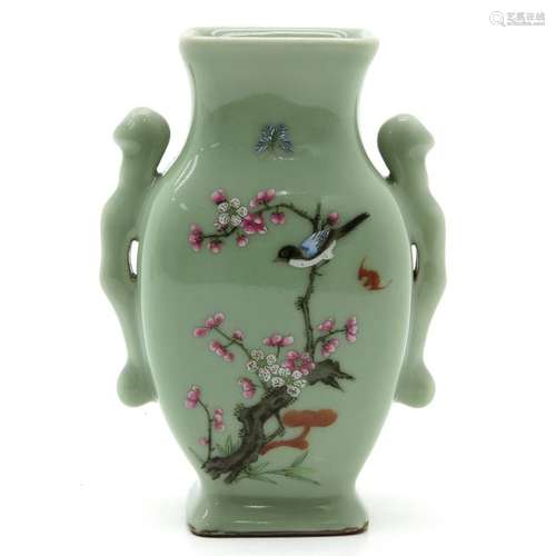 A Celadon Vase