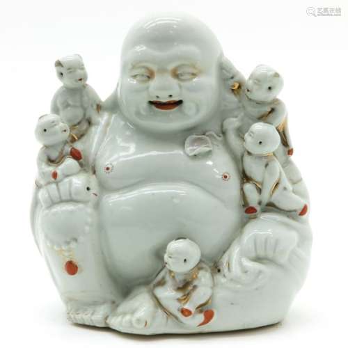 A Laughing Buddha Sculpture