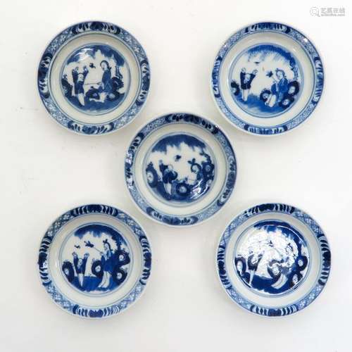 A Series of 5 Small Plates