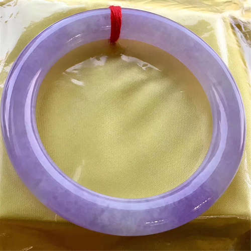 NATURAL PURPLE JADEITE BANGLE