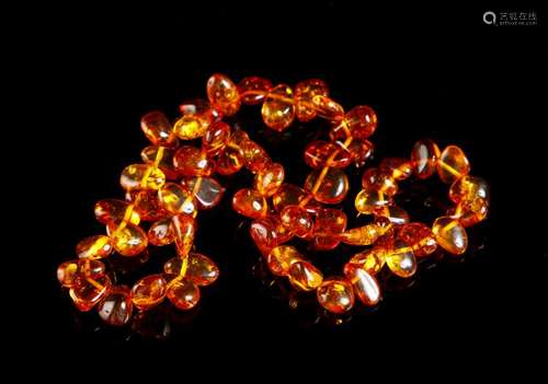 Chinese Amber Necklace