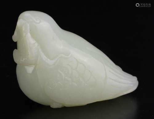 Chinese Jade Carving Figure of Bird