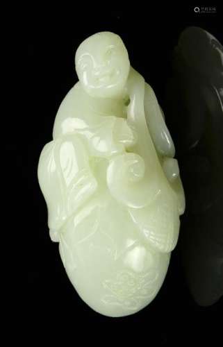 Chinese Carved Jade Figure