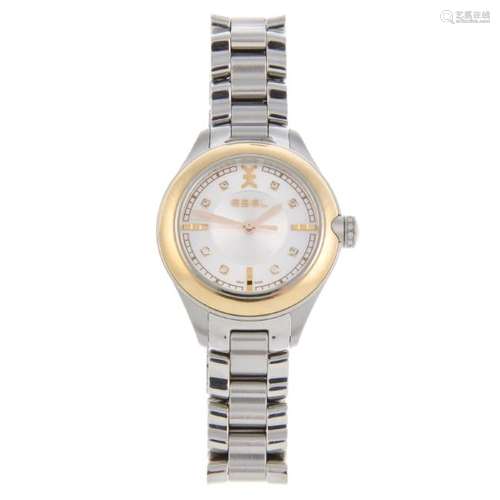 EBEL - a lady's Onde bracelet watch. Stainless steel