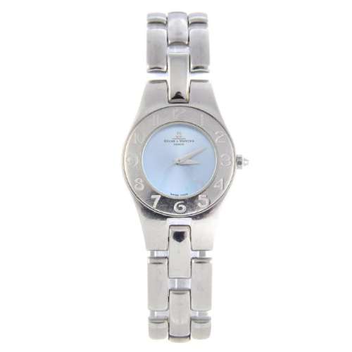 BAUME & MERCIER - a lady's Linea bracelet watch.