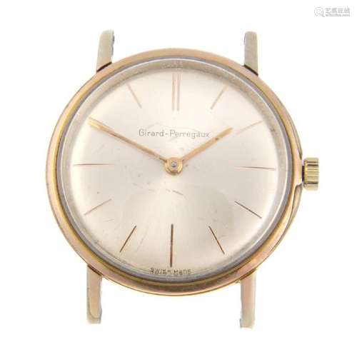 GIRARD-PERREGAUX - a gentleman's watch head. Gold