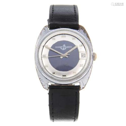 ULYSSE NARDIN - a gentleman's wrist watch. Nickel