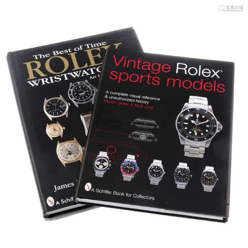 A pair of Rolex books, to include 'Vintage Rolex Sports