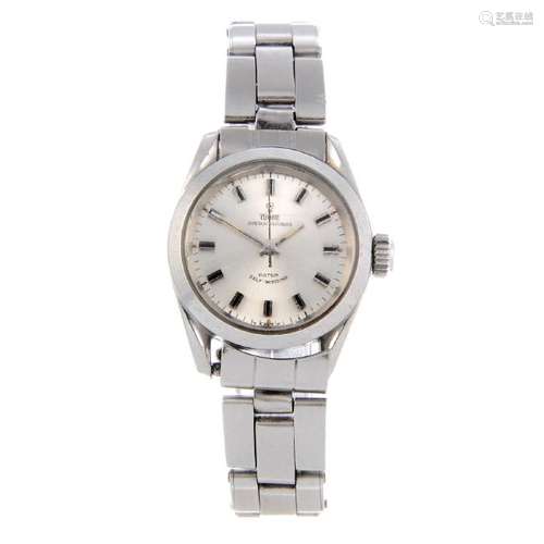 TUDOR - a lady's Oyster Princess bracelet watch.