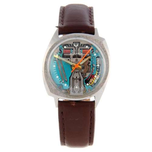 BULOVA - a gentleman's Accutron Spaceview wrist watch.