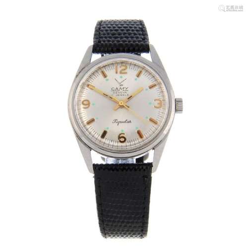 CAMY - a gentleman's wrist watch. Stainless steel case.