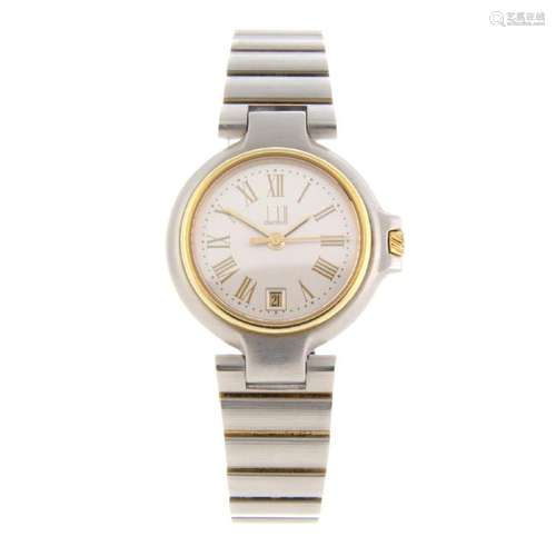 DUNHILL - a lady's Millennium bracelet watch. Stainless