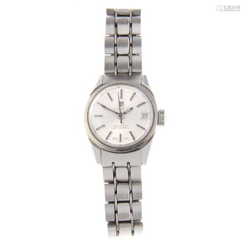 TISSOT - a lady's Seastar bracelet watch. Stainless