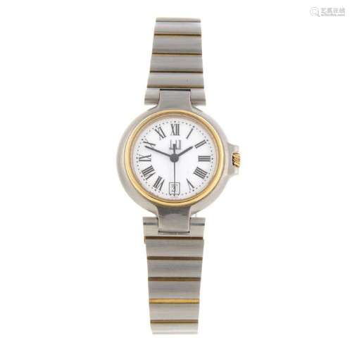 DUNHILL - a lady's Millennium bracelet watch. Stainless