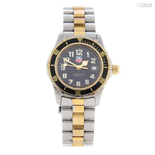 TAG HEUER - a lady's 2000 Sports bracelet watch.