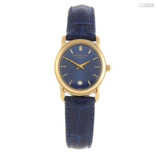 RAYMOND WEIL - a lady's Tradition wrist watch. Gold