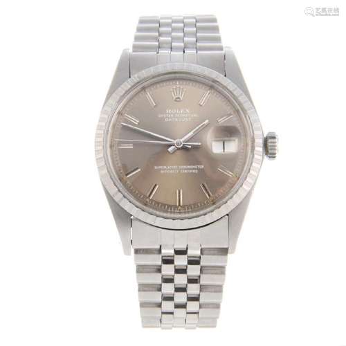 ROLEX - a gentleman's Oyster Perpetual Datejust