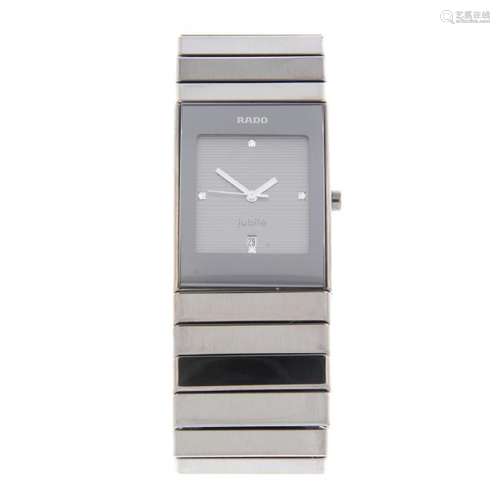 RADO - a mid-size DiaStar Jubilé bracelet watch.