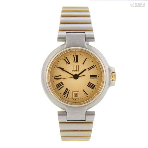 DUNHILL - a lady's Millennium bracelet watch. Stainless