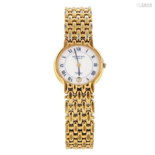 RAYMOND WEIL - a lady's Fidelio bracelet watch. Gold