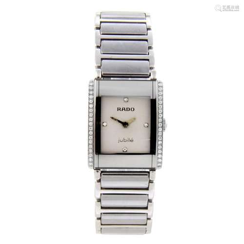 RADO - a lady's DiaStar bracelet watch. Ceramic factory