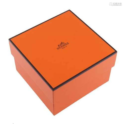 HERMÈS - a complete watch box.