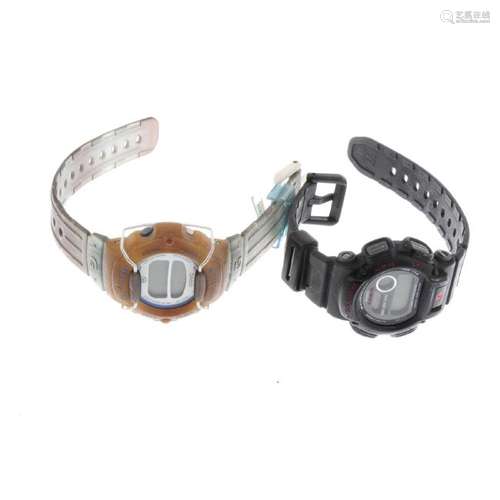 A group of ten assorted G-Shock watches. All