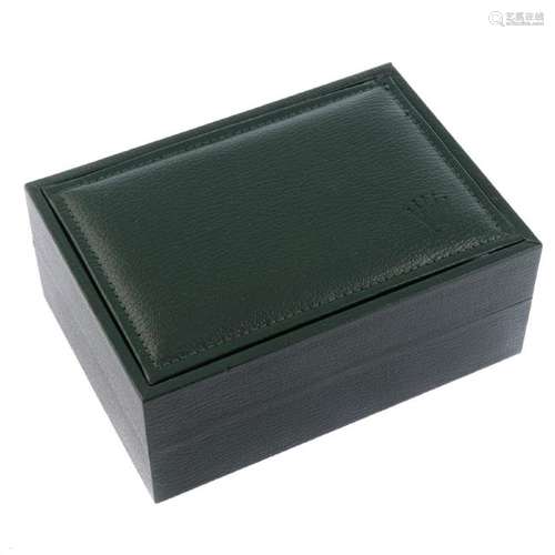 ROLEX - a complete watch box.