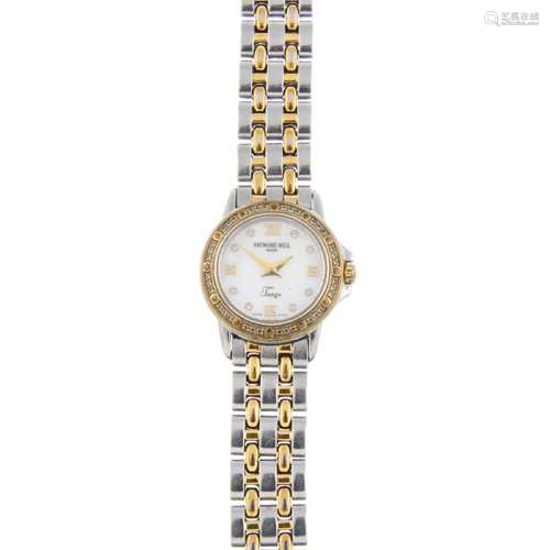 RAYMOND WEIL - a lady's Tango bracelet watch. Stainless