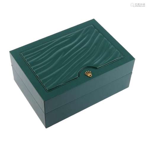 ROLEX - a complete watch box.