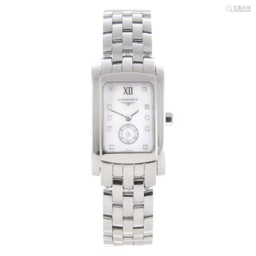 LONGINES - a lady's Dolce Vita bracelet watch.