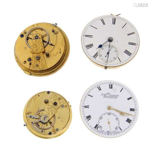 A bag of assorted pocket and fob watch movements, to