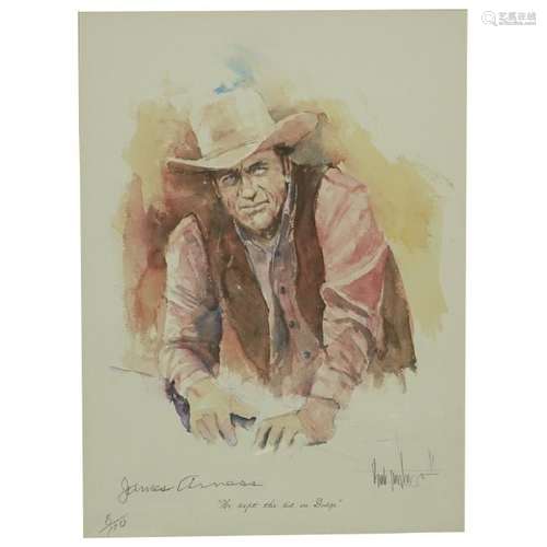 Buck Taylor Lithograph