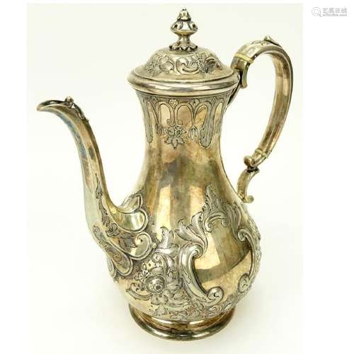 Vintage Silver Plate Coffee Pot