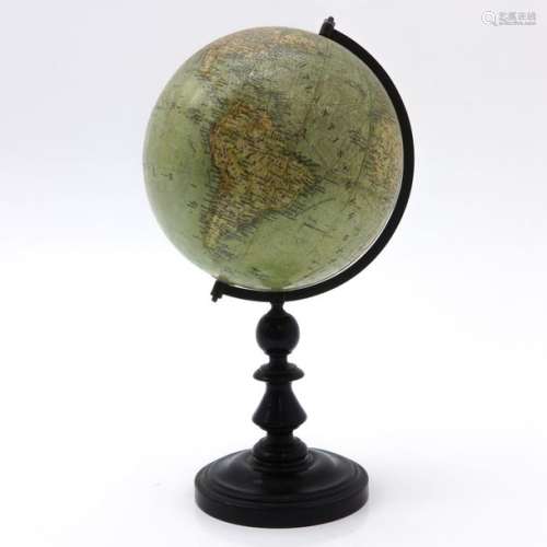 An Erdglobus Globe Circa 1910