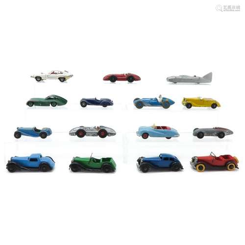 A Lot of 15 Vintage Diny Toy Cars