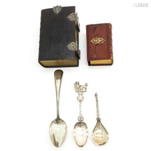 A Staphorst Bible with Silver and Bible with Gold Clasp