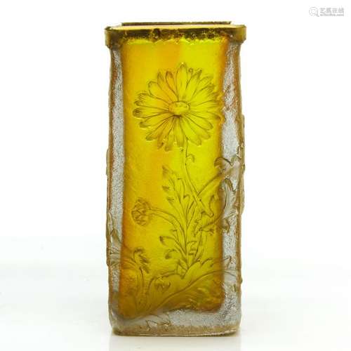 A Cameo Vase Signed Daume Nancy