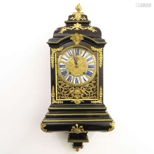 A Swiss Regency Period Console Clock Circa 1730