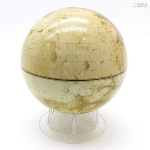 A Mars Globe