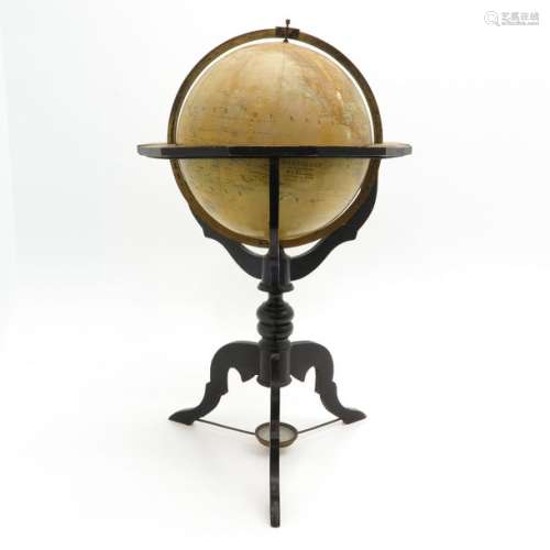 A J. Felkl & Zoon Roztok Aardglobe Globe 1900