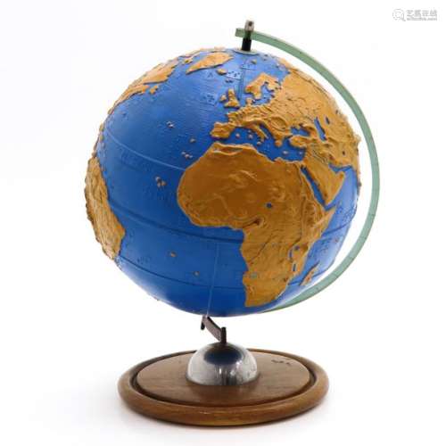 A Braille Globus Globe Circa 1960