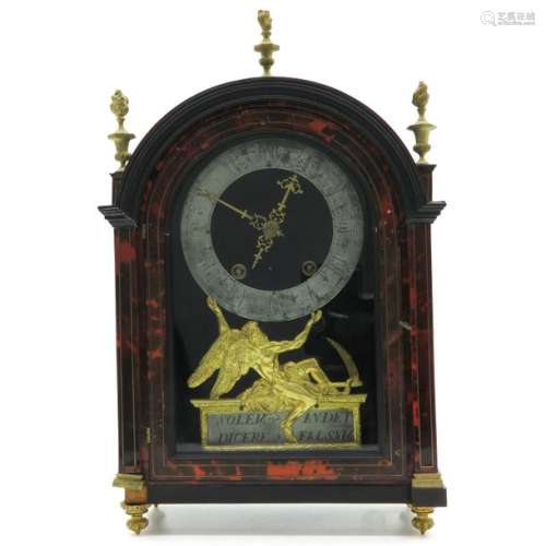 A French 17th Century Pendule Religieuze Clock